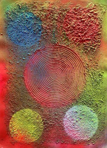 Abstract Transformation Circle 010 by Juan José Garay, Painting for Sale on Select