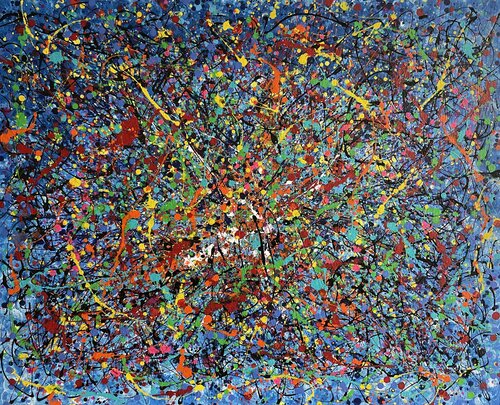 Blue Reflection by Juan José Garay, Painting for Sale on Select
