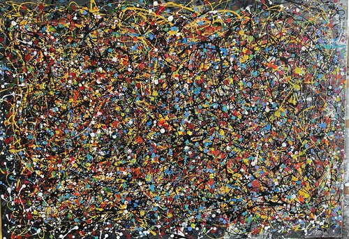 Gray Darkness of Passion by Juan José Garay, Painting for Sale on Select