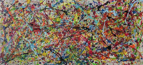 Chromatic Movement 06 by Juan José Garay, Painting for Sale on Select