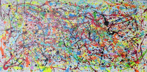 Chromatic Movement 07 by Juan José Garay, Painting for Sale on Select