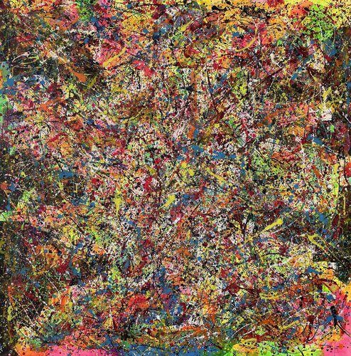 Universe of Colors 01 by Juan José Garay, Painting for Sale on Select