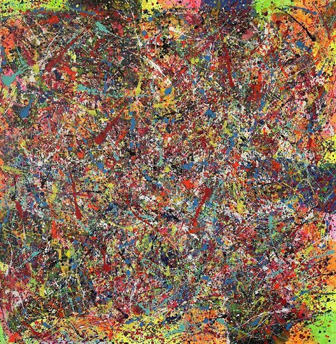 Universe of Colors 02 by Juan José Garay, Painting for Sale on Select