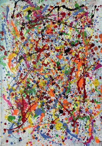 Summer Abstract A7 by Juan José Garay, Painting for Sale on Select