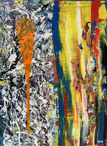 Abstract Garden by Juan José Garay, Painting for Sale on Select