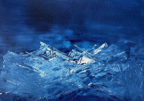 Blue Dream Landscapes 01 von Juan José Garay, Malerei kaufen auf Select