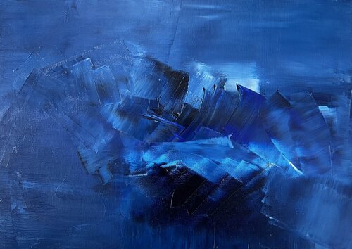 Blue Dream Landscapes 02 von Juan José Garay, Malerei kaufen auf Select