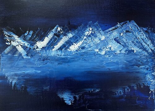 Blue Dream Landscapes 09 von Juan José Garay, Malerei kaufen auf Select