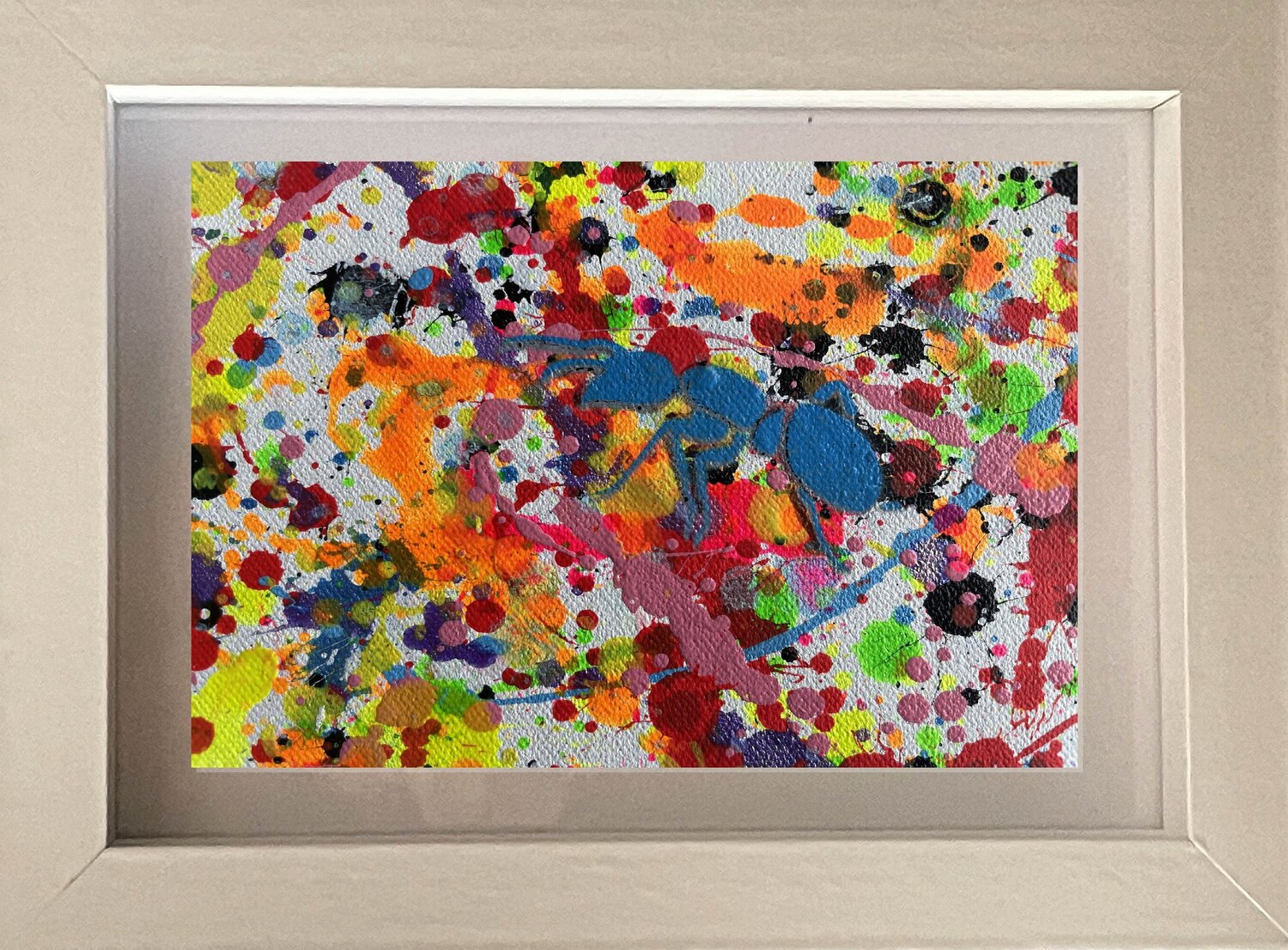 Insects 008 Juan José Garay Original painting for sale