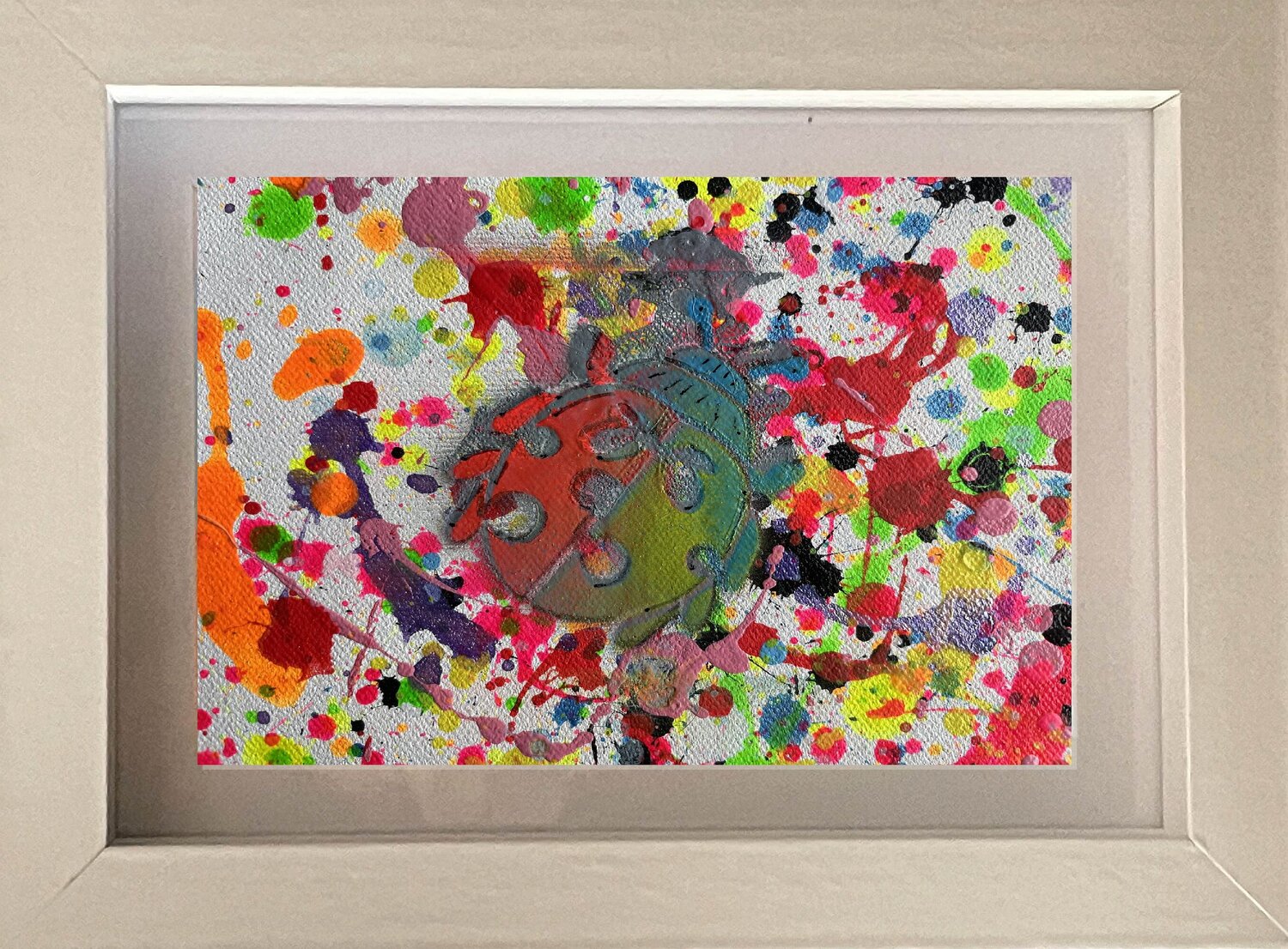 Insects 009 Juan José Garay Original painting for sale