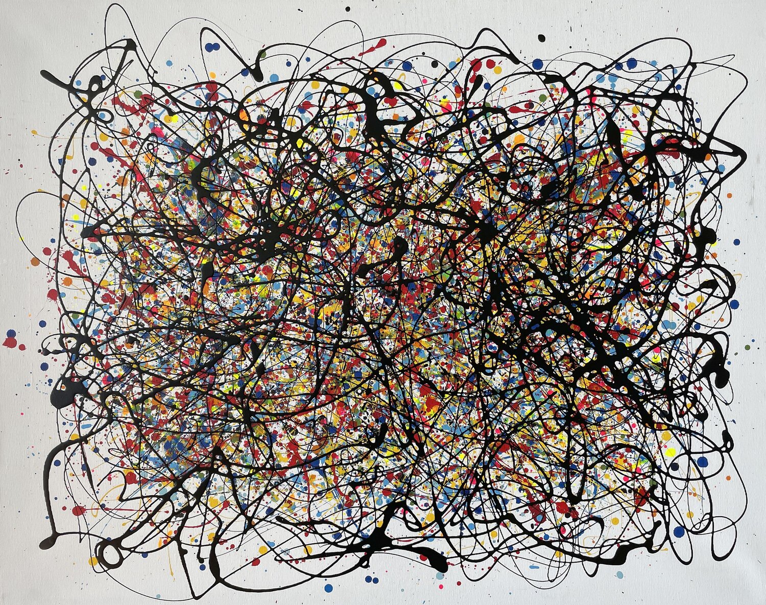Black is Black Juan José Garay Original painting for sale
