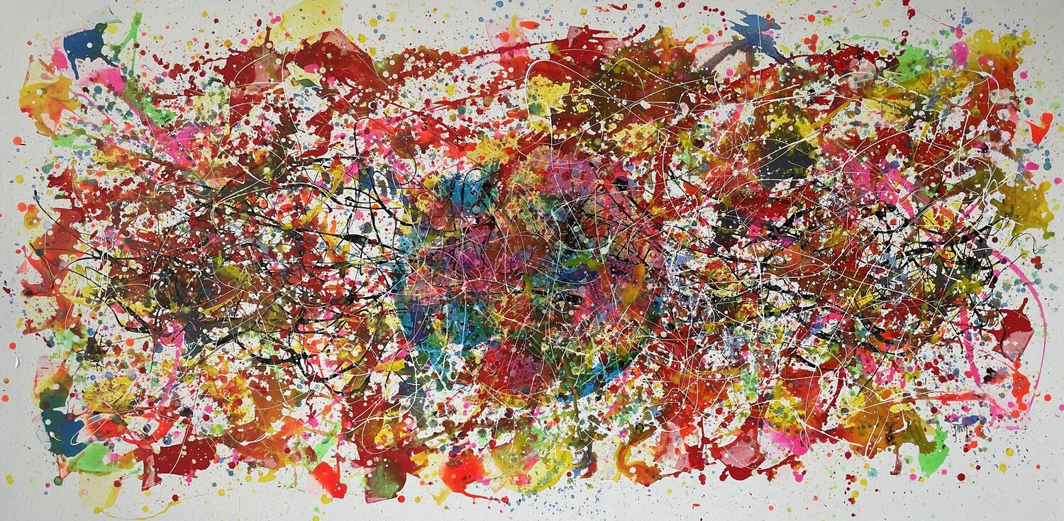 Fragments of the Whole Juan José Garay Original painting for sale