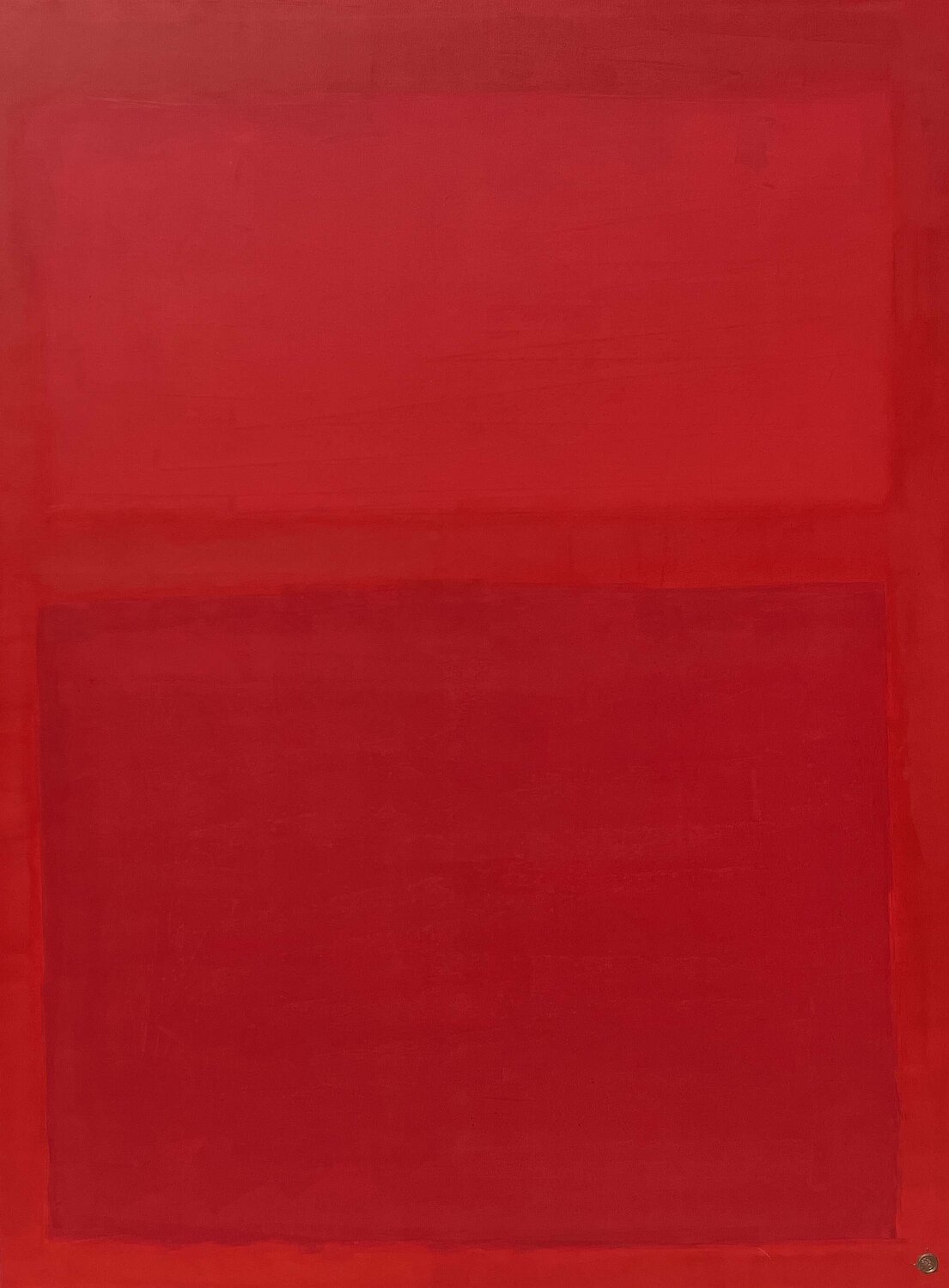 Red Keeps Its Secrets Juan José Garay Original painting for sale
