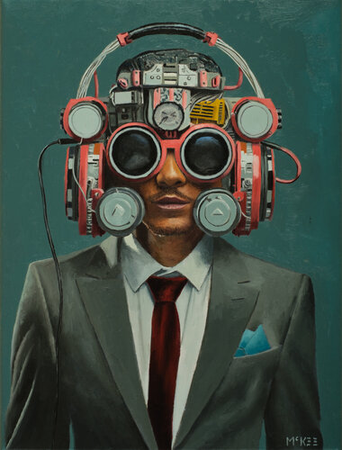 Hype Man III by Casey McKee, Painting for Sale on Select