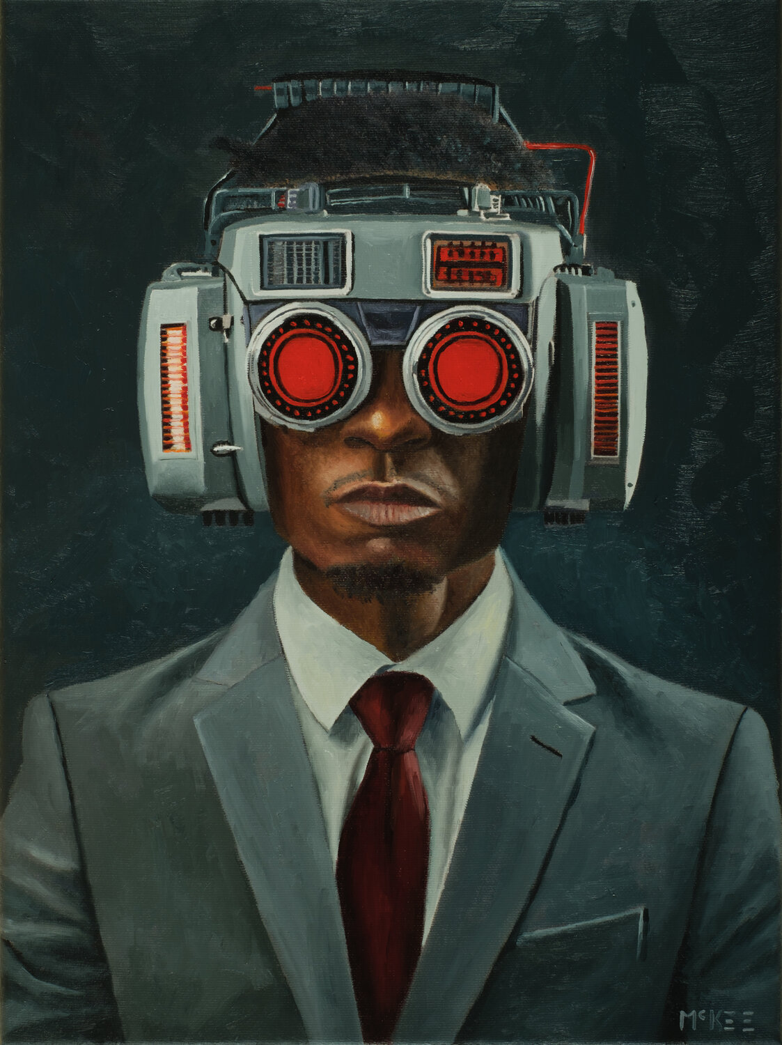 Hype Man V Casey McKee Original painting for sale
