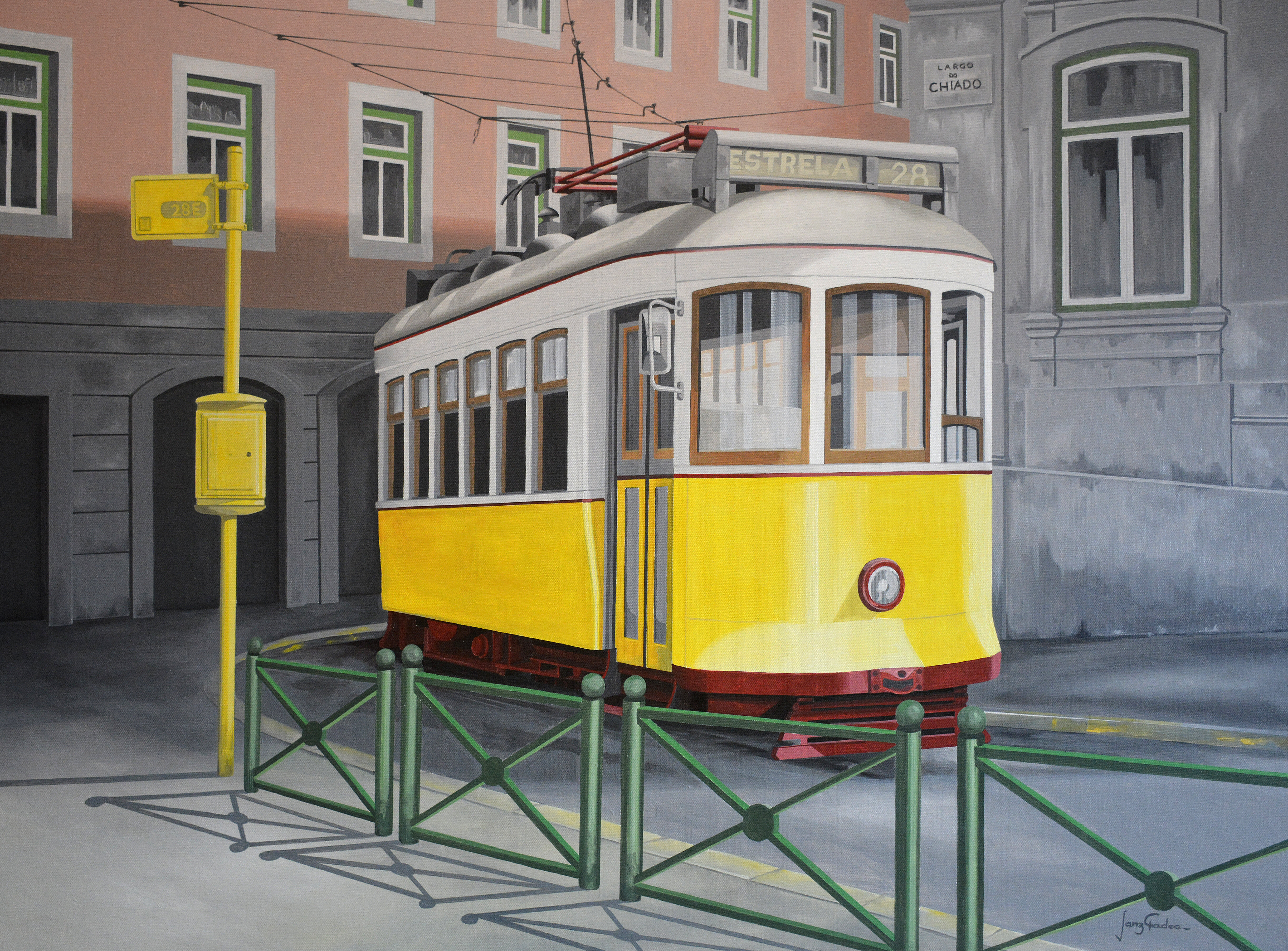 TRANVIA EN CHIADO (Lisboa)
