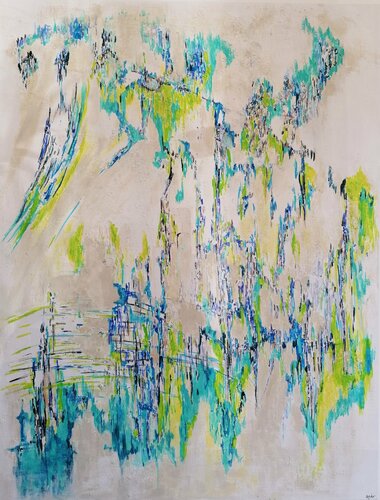 Versants by Sophie Delavague, Painting for Sale on Select