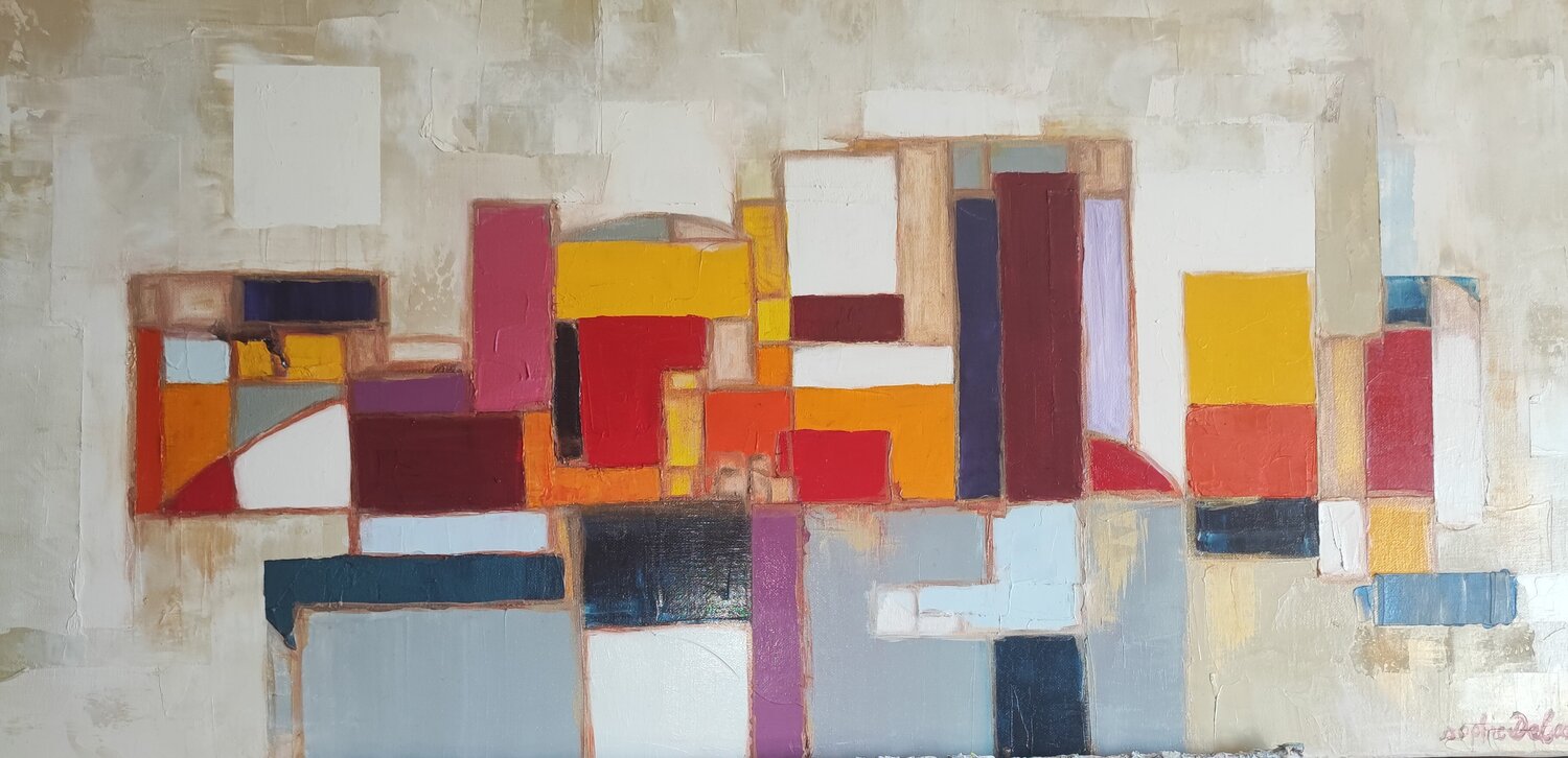 Néon Sophie Delavague Original painting for sale