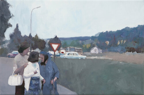 Diapositiv 19 | Fichtelgebirge 1964 by Andreas Stiller, Painting for Sale on Select