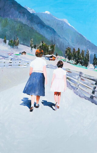 Diapositiv 11 | Tirol 1964 by Andreas Stiller, Painting for Sale on Select