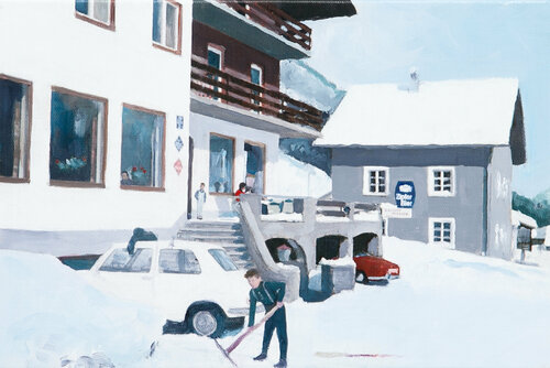 Diapositiv 15 | Tirol 1969 by Andreas Stiller, Painting for Sale on Select