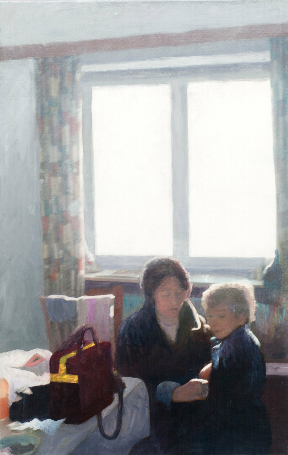 Diapositiv 2 | Tirol 1969 Andreas Stiller Original painting for sale
