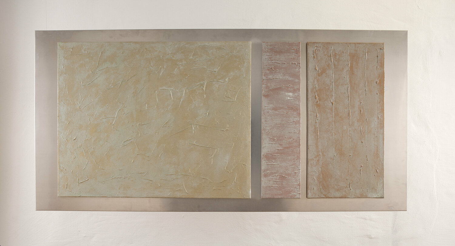 gold - copper - bronze Andreas Stiller Original painting for sale