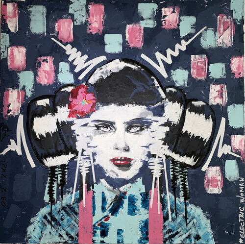 BALKAN WOMAN by Erick Artik, Painting for Sale on Select