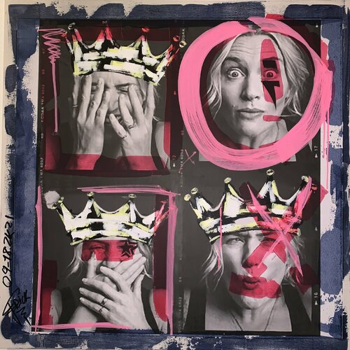 kate in the Street by Erick Artik, Painting for Sale on Select