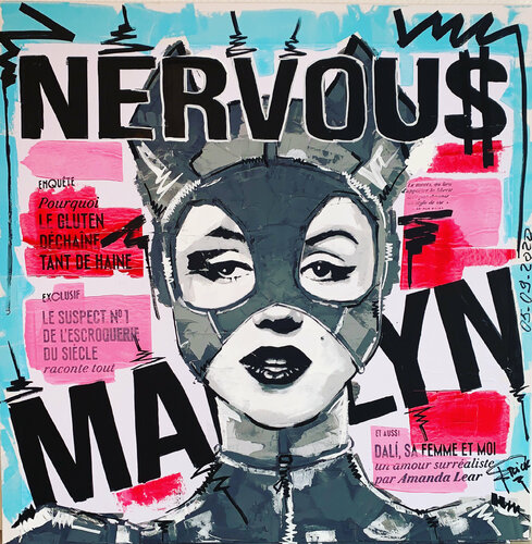 Catwoman 2018 by Erick Artik, Painting for Sale on Select