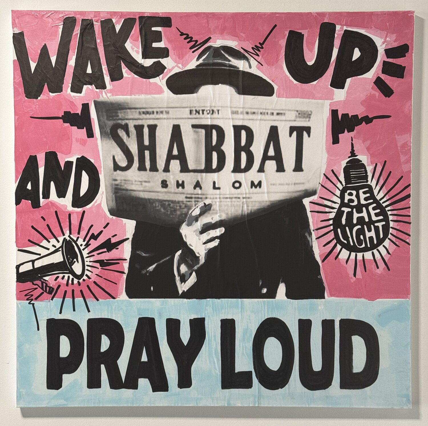 Pray Loud Erick Artik Original painting for sale