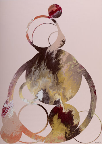 Composition No 260 by Eleni Pratsi, Painting for Sale on Select