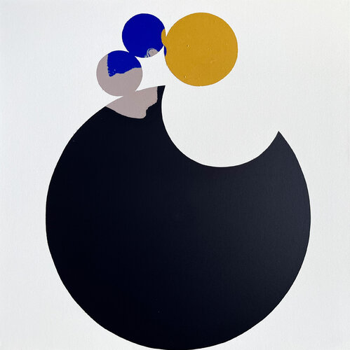 Composition No 273 by Eleni Pratsi, Painting for Sale on Select