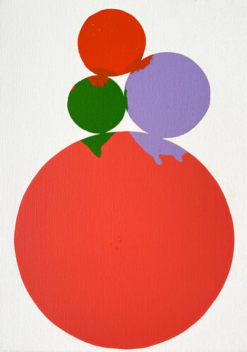 Composition No 300 by Eleni Pratsi, Painting for Sale on Select