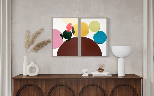 Composition No 326 by Eleni Pratsi, Painting for Sale on Select