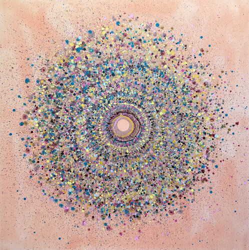 Explosion No 126 by Eleni Pratsi, Painting for Sale on Select