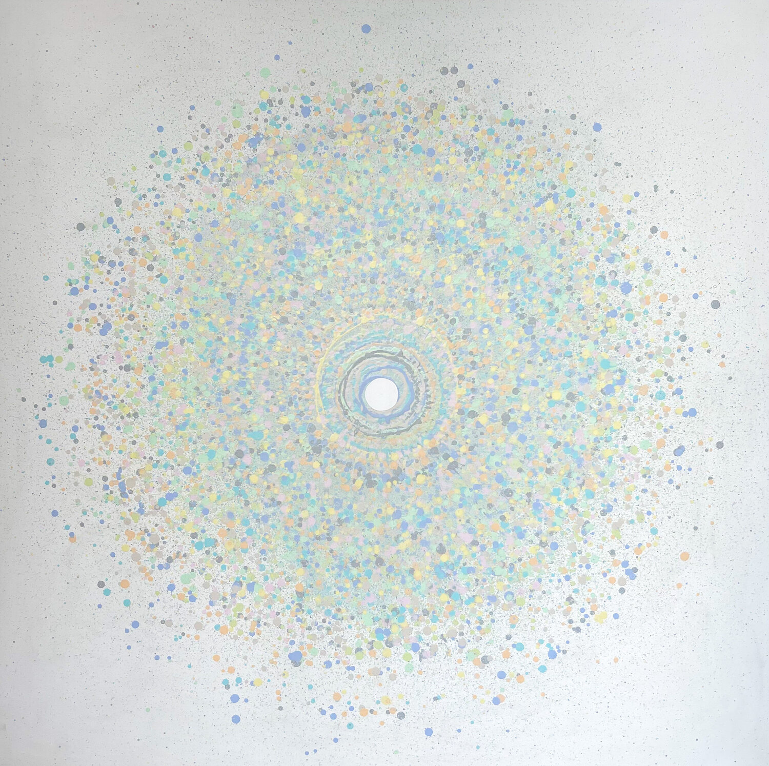 Explosion No 30 Eleni Pratsi Original painting for sale
