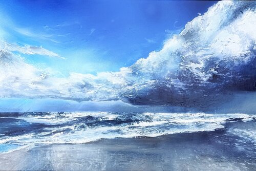 Landscape #63 (Texel) von Selene's Art, Malerei kaufen auf Select