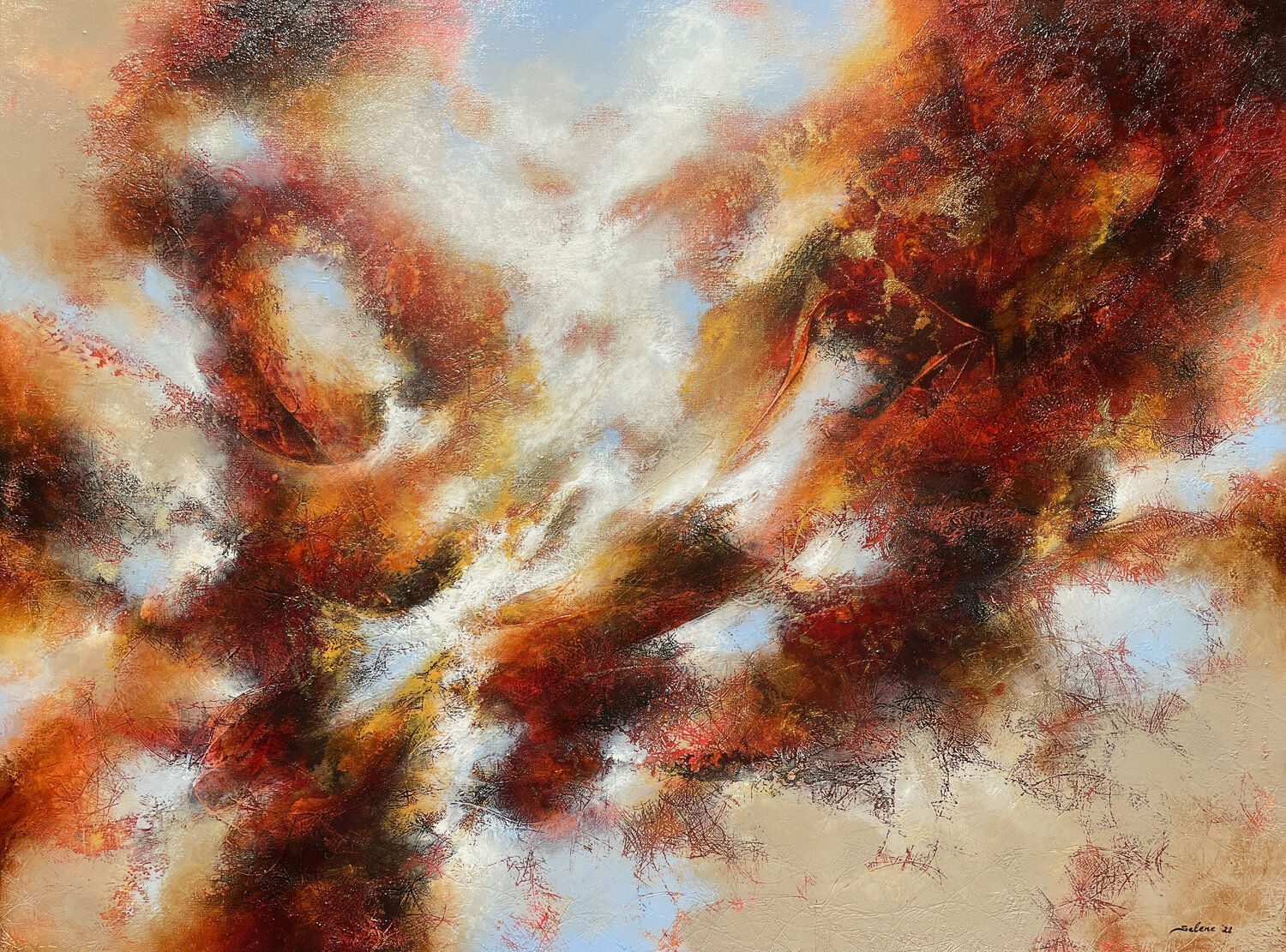 Infinite Possibilities Selene's Art Original painting for sale