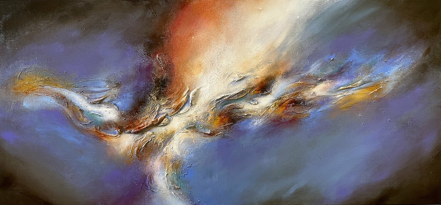 The Starry Vault of Heaven Selene's Art Original painting for sale