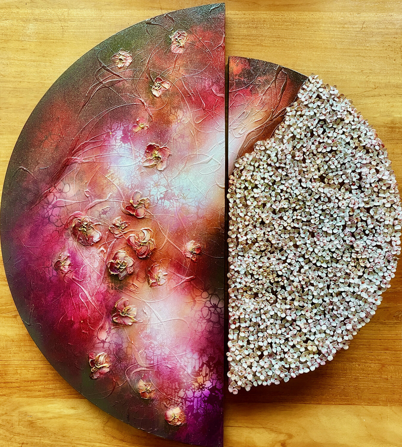 Flowers of the Soul Selene's Art Original painting for sale