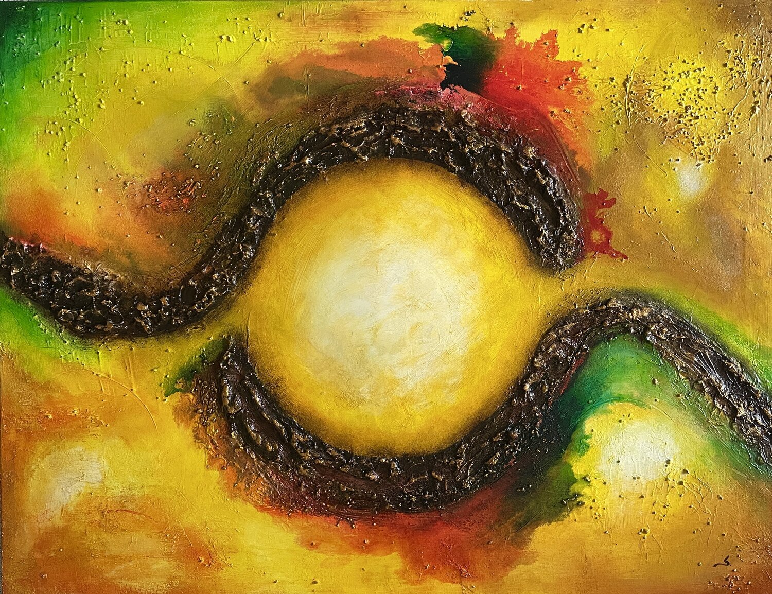 Light eternal Selene's Art Original painting for sale