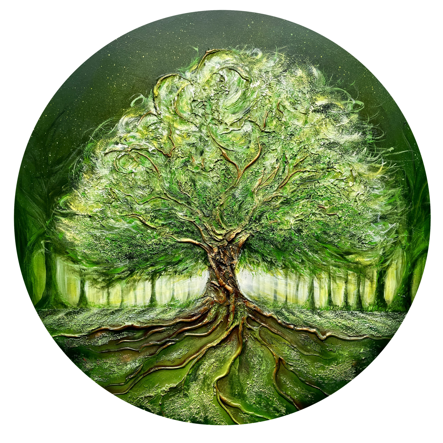 The Tree of Life #3 Selene's Art Original painting for sale
