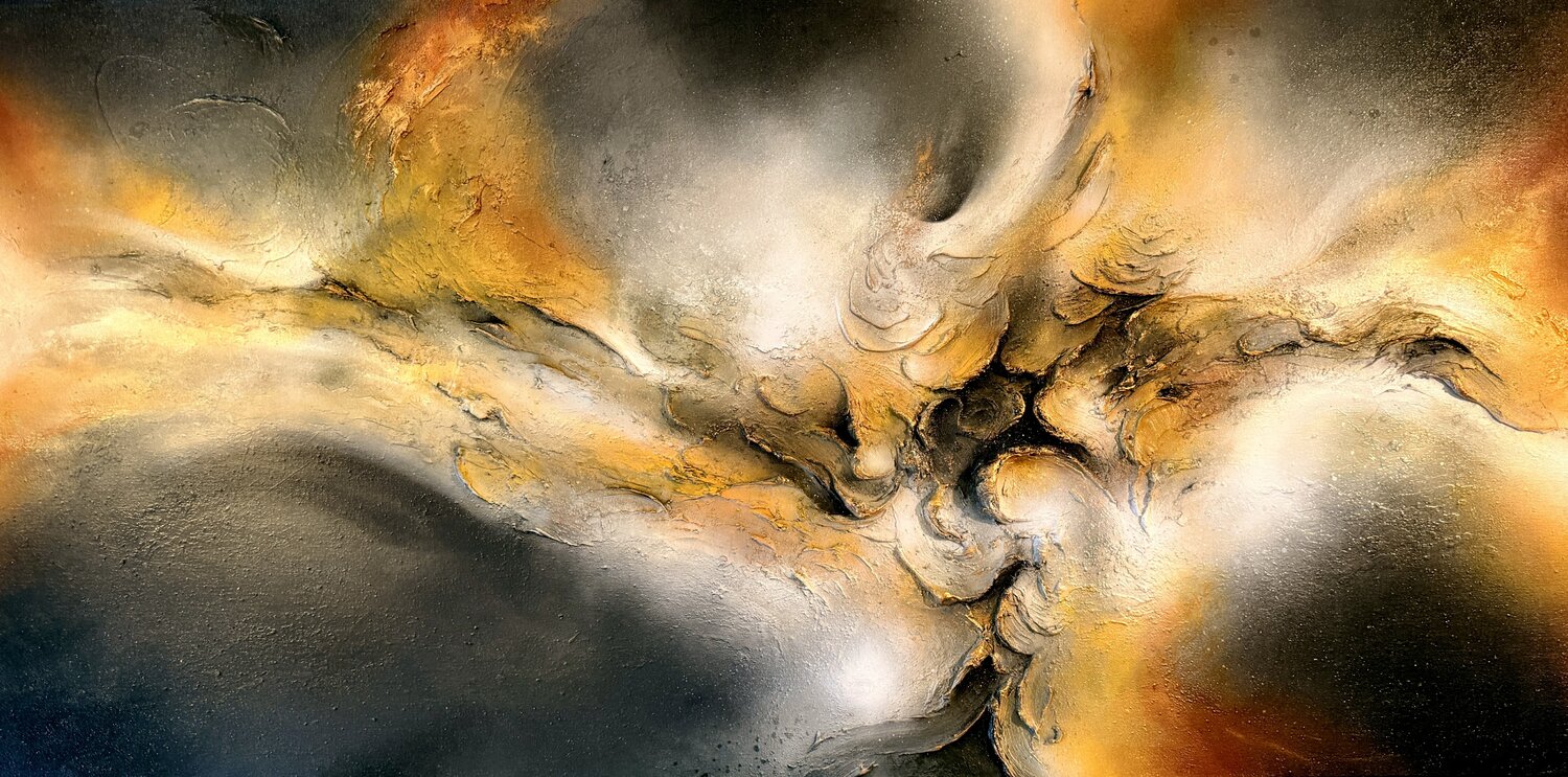 Embracing your shadow Selene's Art Original painting for sale