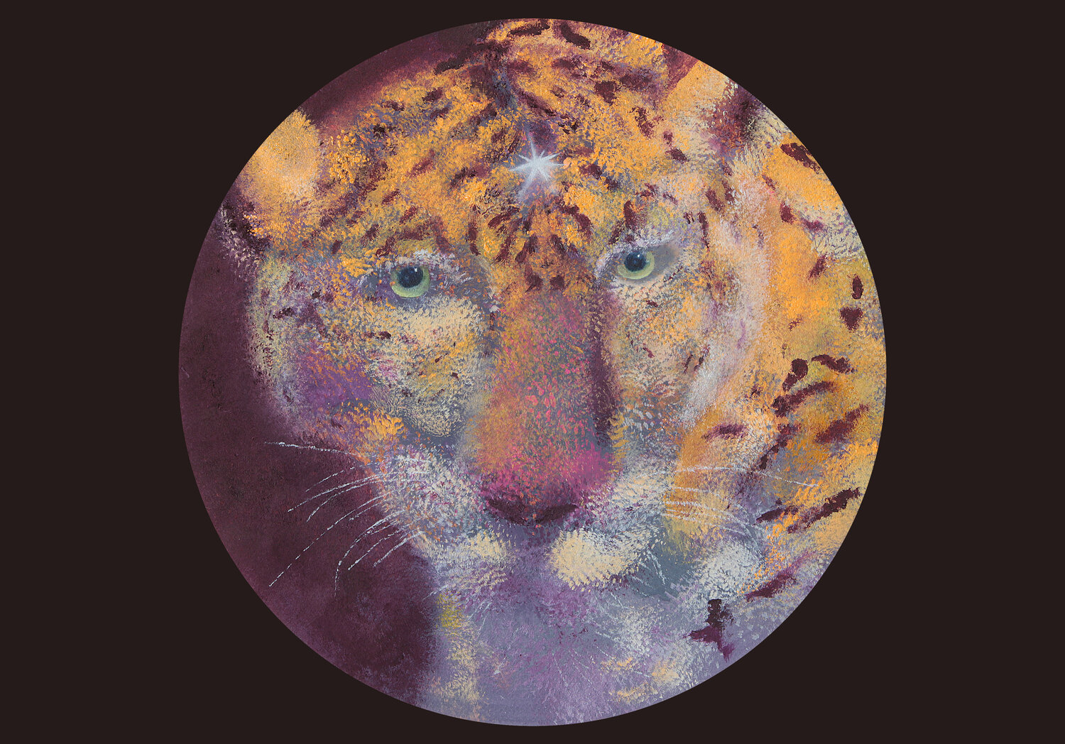 Jaguar de Luz Arturo Prins Original painting for sale