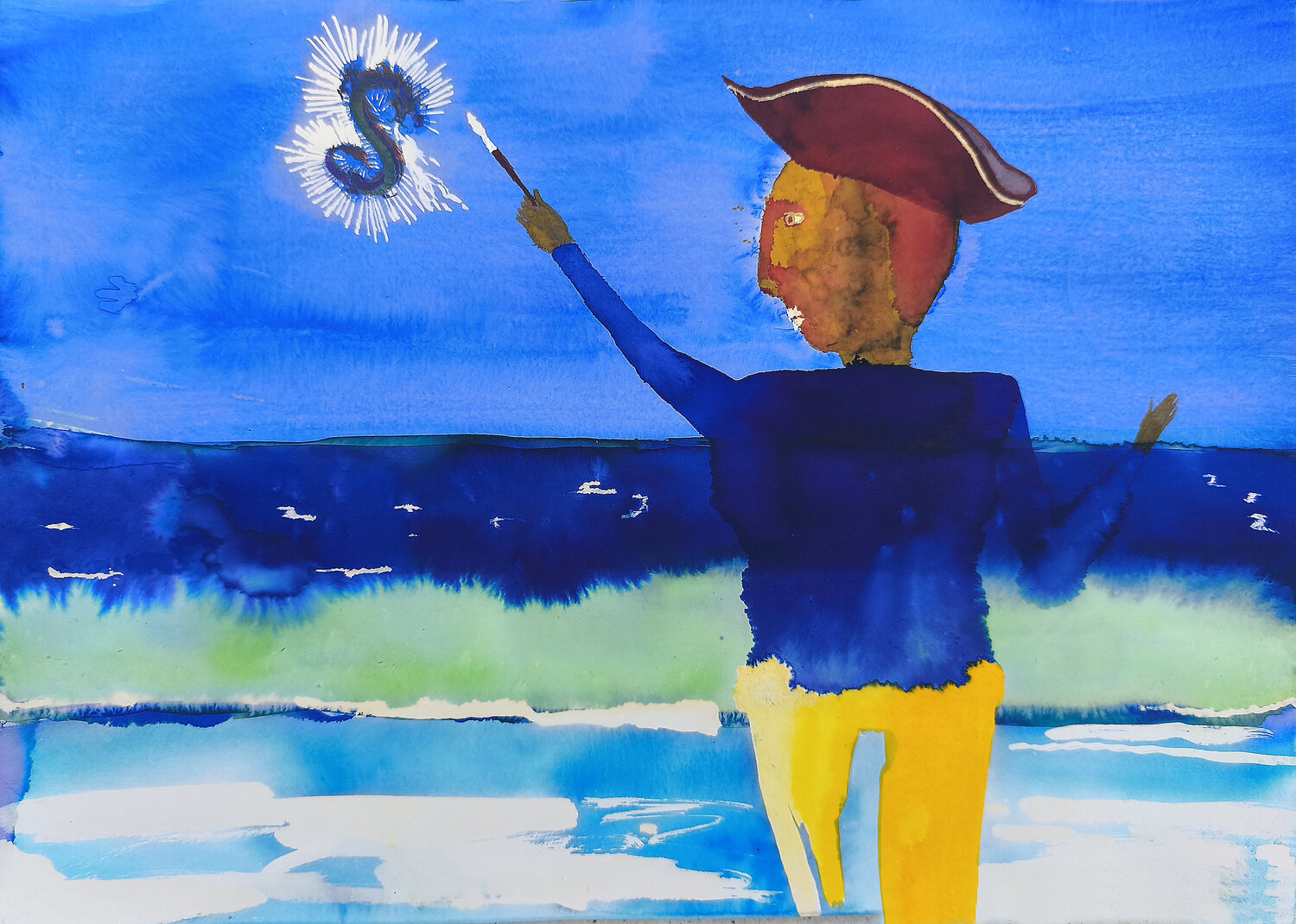 Pintores del Caribe Arturo Prins Original painting for sale