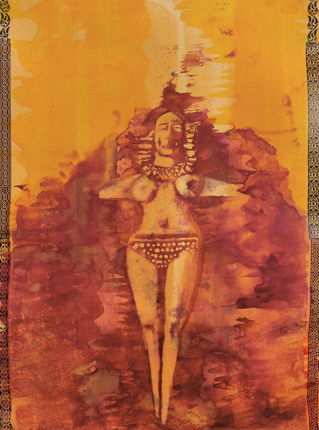 Diosa Persa Arturo Prins Original painting for sale