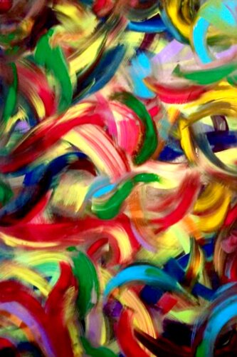 ABSTRACTION LYRIQUE 2 by Daniel Burgraeve, Painting for Sale on Select
