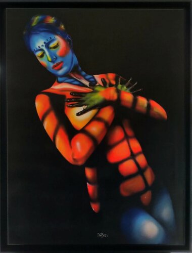 AVATAR by Daniel Burgraeve, Painting for Sale on Select