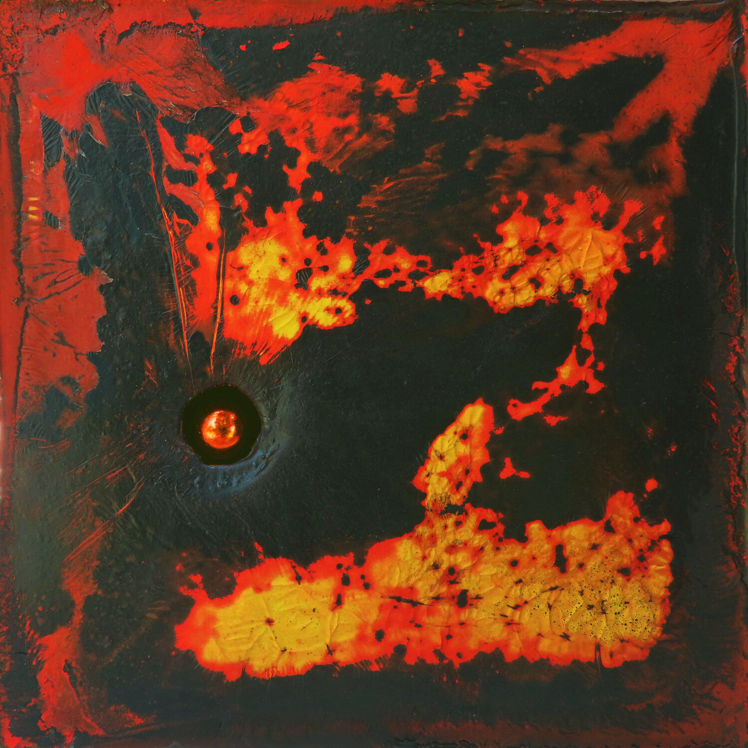 AGUJERO BLANCO VII Pin Vega Original painting for sale